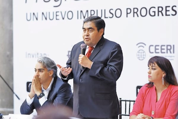 Anticipa Barbosa firmeza en la lucha contra este flagelo en su gobierno, "tope con lo que tope". Foto: Especial