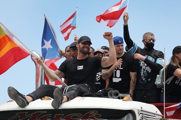 Gobernador de Puerto Rico renuncia a su cargo. Foto: AFP