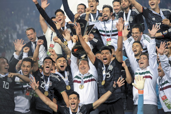 Fruto. El Tricolor cosecha lo que sembró en Estados Unidos. Foto: MexSport
