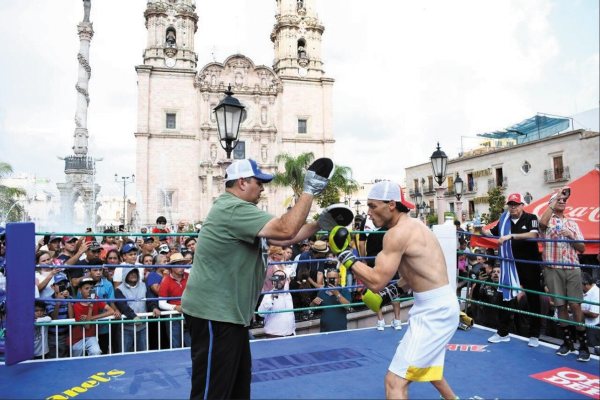 EXPECTATIVA. El Hijo de la Leyenda entrenó en San Juan de los Lagos. Foto: Especial.