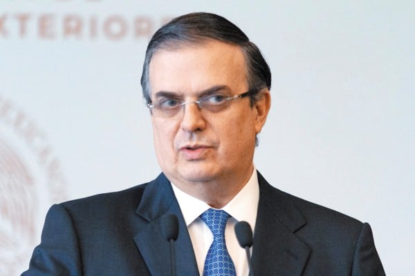 Marcelo Ebrard, secretario de Relaciones Exteriores. Foto: Cuartoscuro