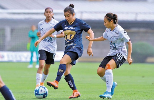 INTENSIDAD. Las del Pedregal no pudieron con el ritmo de las visitantes.
Foto: Pumas.