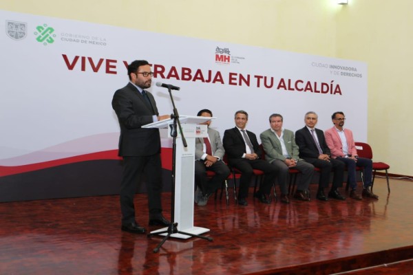 Mediante un convenio se crearán más empleos en la Miguel Hidalgo
