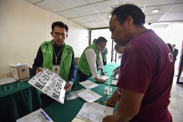 Placas Edomex reemplacamiento gratuito agosto