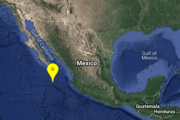 El epicentro ocurrió en Cabo San Lucas. Foto: Especial.