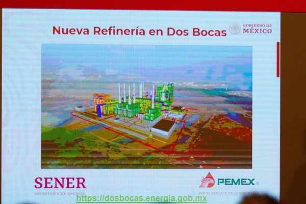 Pemex debe presentar programa de monitoreo de aguas en refinería Dos Bocas