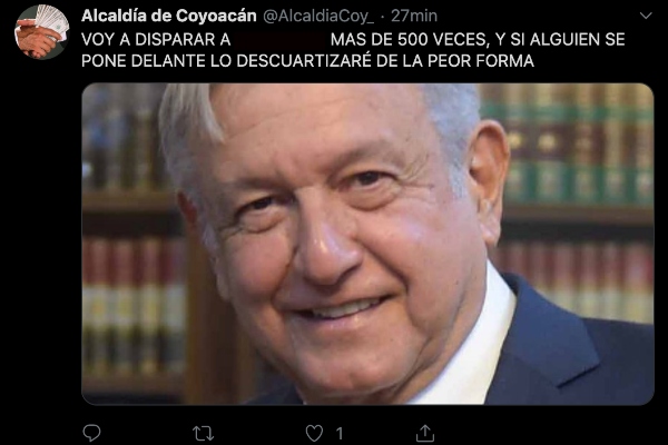 AMLO_Alcaldía_Coyoacán_Amenazas