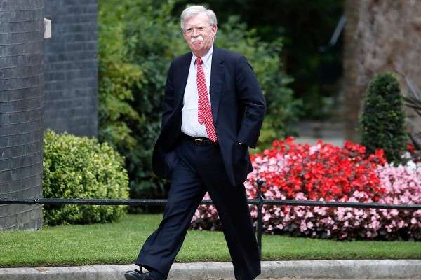 CONSEJERO. John Bolton estuvo recientemente en Gran Bretaña. Foto: AP