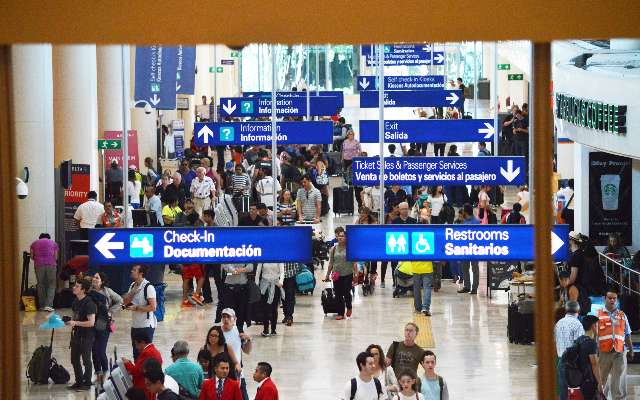 Aeropuerto Internacional de Cancún. FOTO: Cuartoscuro.