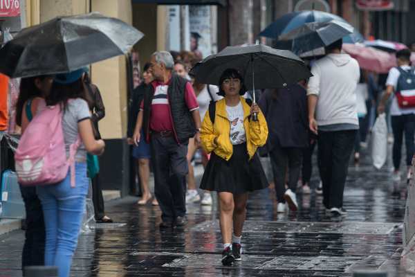 Activan Alerta Amarilla en 10 alcaldías por posible lluvia con caída de granizo