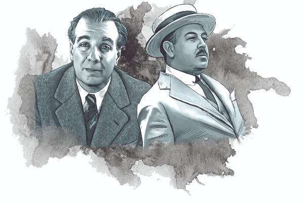INTERCAMBIO. La relación entre el argentino y el mexicano se extendió por más de tres décadas. Ilustración: Allan G. Ramírez.