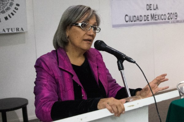 Gabriela Rodríguez Ramírez, secretaria de las Mujeres de la Ciudad de México.
FOTO: MOISÉS PABLO /CUARTOSCURO.COM