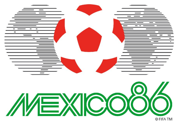 mejor logo de los mundiales méxico 1986