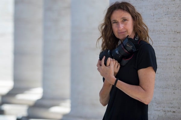 Maria Grazia Picciarella afirma que su pasión y cercanía hacía el Vaticano surgió gracias a su abuela. Foto: Pablo Esparza