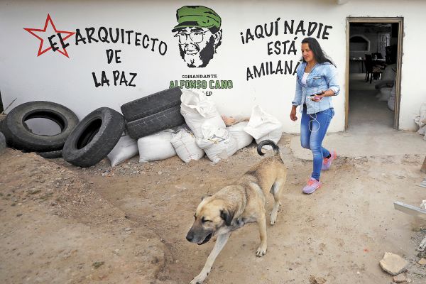 Decenas de guerrilleros de las FARC se desmovilizaron en el proceso de paz. Foto: AP