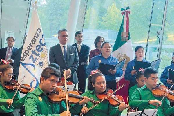 CONCIERTO. La orquesta
tocó durante 90 minutos. Foto: Cortesía.