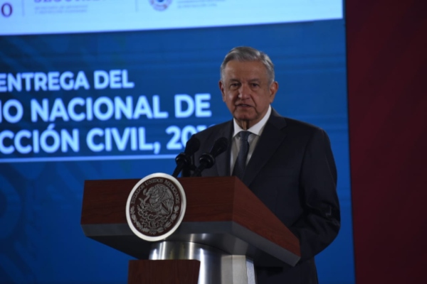 El presidente Andrés Manuel López Obrador. Foto: Daniel Ojeda