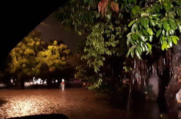 Inundaciones en Colima. Foto: Especial