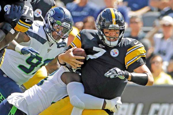 ADIÓS. El jugador más importante de la ofensiva de los Steelers estará fuera por el resto de la temporada. Foto: AP