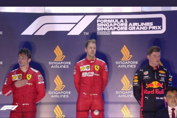 Sebastian Vettel (Ferrari). Foto: @F1