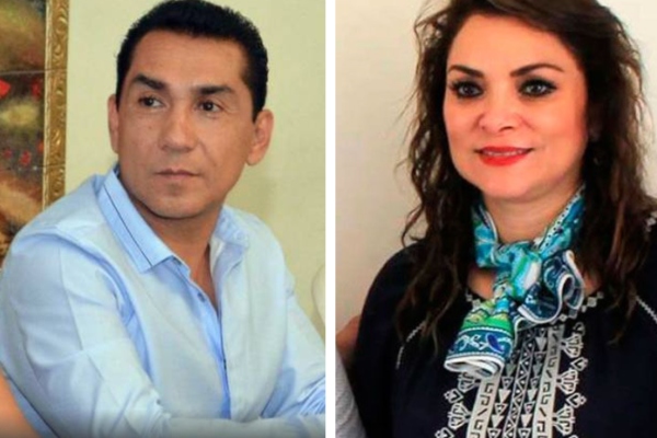 José Luis Abarca y María de los Ángeles Pineda Villa. Fotos: Especiales
