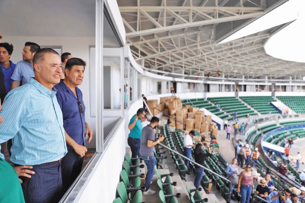 EQUIPO. Los trabajos que anunció el gobernador son de primer nivel en esta disciplina. Foto: Especial