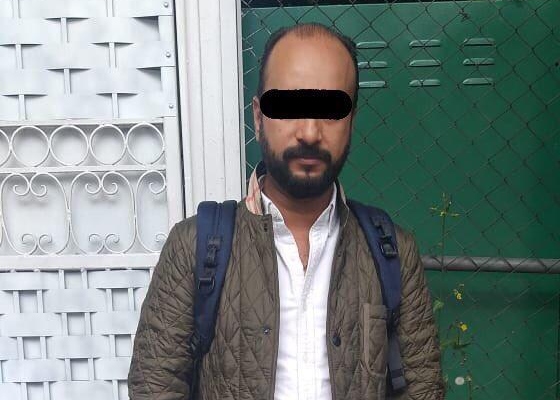 El individuo fue detenido y puesto a disposición del Ministerio Público. FOTO: ESPECIAL