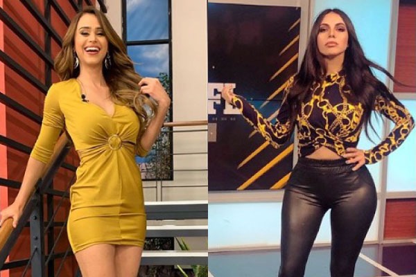 Jimena sanchez vs Yanet garcia sexy looks en rosa fotos