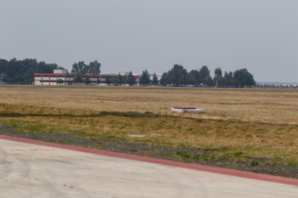 Terrenos en la base militar de Santa Lucía, en donde se construirá el nuevo Aeropuerto de la Ciudad de México. Foto: Cuartoscuro