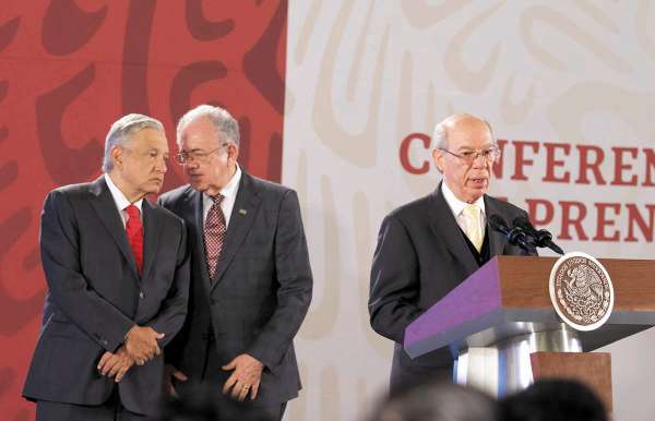 VOZ. Morán Moguel dio el
anuncio en la mañanera. Foto: CUARTOSCURO.
