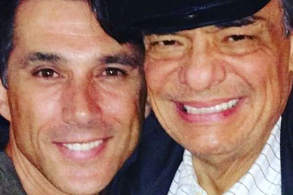 El diputado de Morena, Sergio Mayer junto al cantante José José. Foto: Instagram sergiomayerb