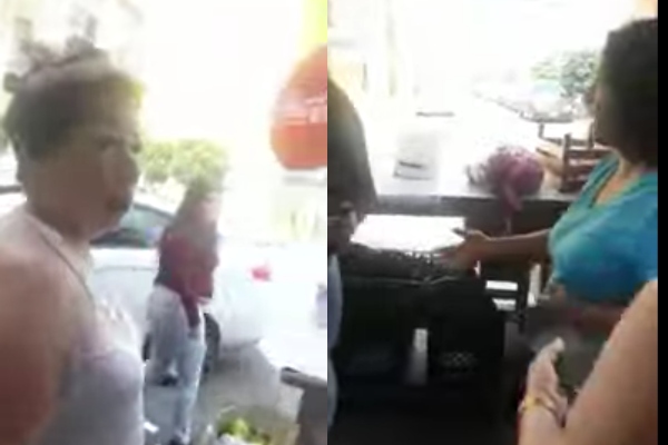 Las mujeres fueron grabados cuando agredían a otras personas. Foto: Especial