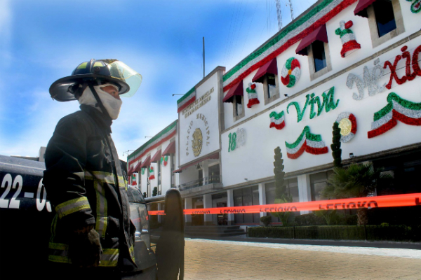 Las autoridades resguardaron la zona. Foto: Especial.