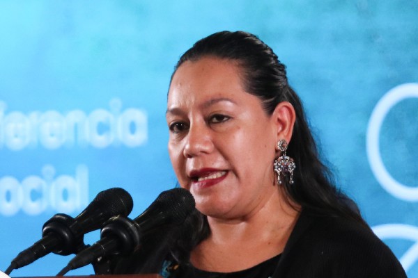 María Luisa Albores González, secretaria de Bienestar y nueva presidenta de la Conferencia Regional sobre Desarrollo Social de América y el Caribe. Foto: Cuartoscuro