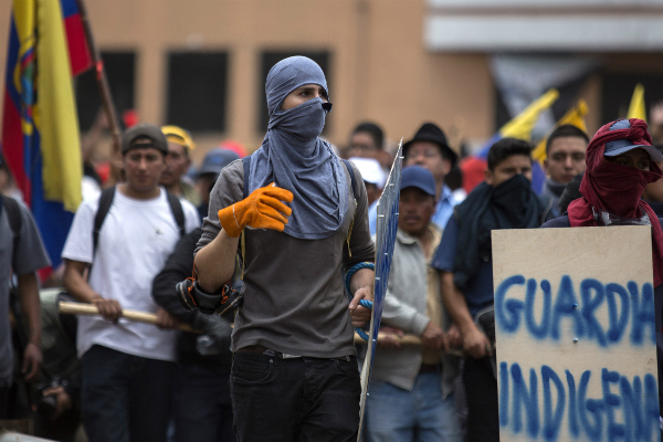 El país sudamericano implementó toque de queda. Foto: Notimex.