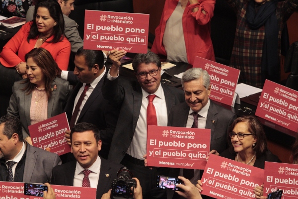 La bancada de Morena impulsó las propuestas. Foto: Cuartoscuro