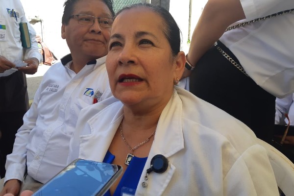 María del Carmen Díaz Barrios, jefa de la Jurisdicción Sanitaria número II en Tamaulipas. Foto: Especial