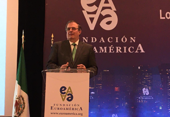 El canciller se mostró optimista ante el panorama actual. Foto: Especial