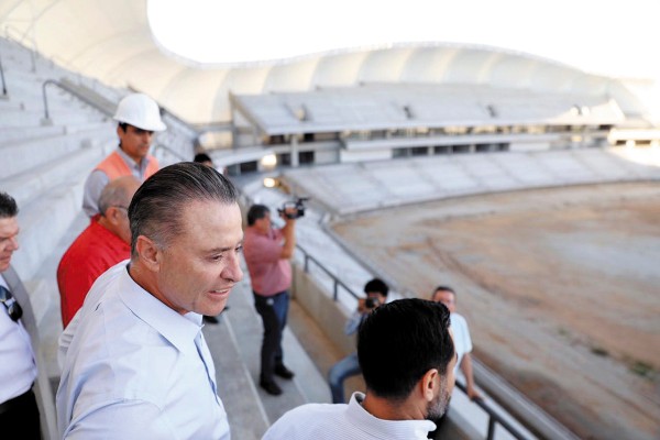 Ordaz Coppel consideró que es un estadio que le dará una gran proyección a
Mazatlán. Foto: Especial