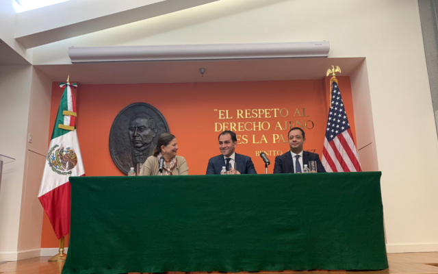El funcionario comentó que en su gira de trabajo por Estados Unidos tuvo varias reuniones donde se tocó el tema, las cuales fueron “muy constructivas”. Foto: Especial