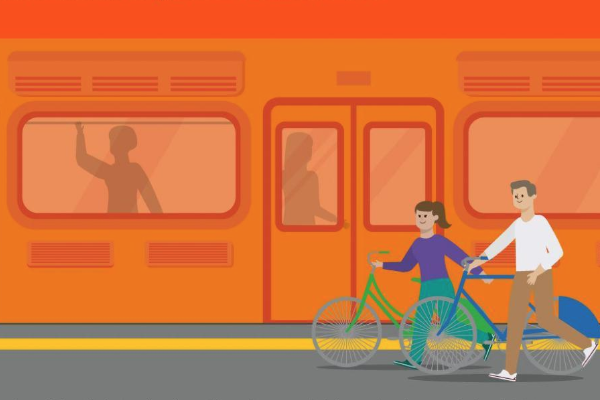 bicicleta metro todos los dias
