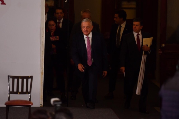El presidente Andrés Manuel López Obrador. Foto: Pablo Salazar Solís