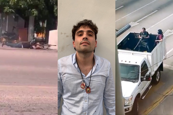 Ovidio Guzmán fue liberado gracias a un despliegue del Cártel. Foto: Especial