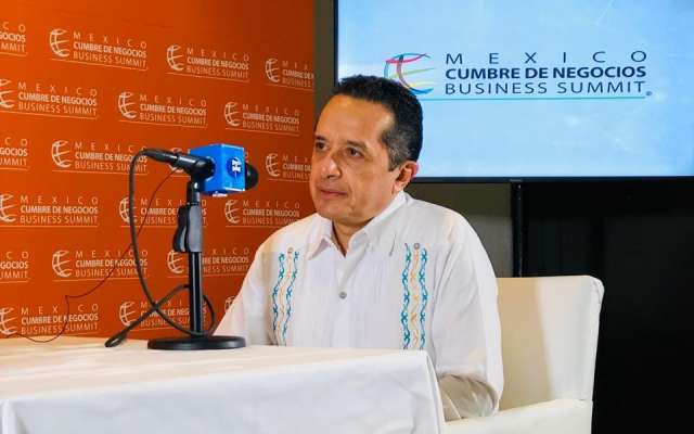 El gobernador dijo que difiere en algunos puntos con AMLO, pero que respeta su gestión. FOTO: El Heraldo de México