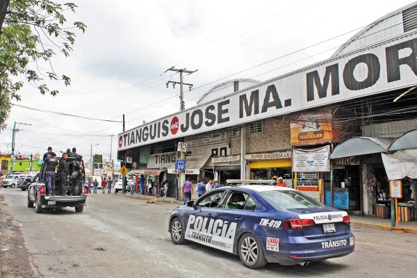 ACTO. En el mercado Morelos se han realizado diversos operativos en los últimos meses. Foto: Enfoque