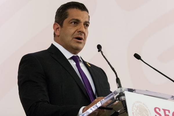 Ricardo Peralta, subsecretario de Gobernación. Cuartoscuro