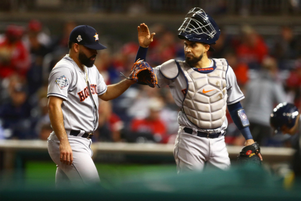 Astros de Houston vencieron 8-1 a los Nacionales de Washington. Foto: Especial.