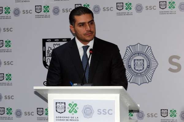 Omar Hamid García Harfuch, secretario de Seguridad Ciudadana. Foto: Cuartoscuro