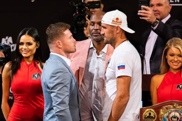 Pelea del Canelo vs. Sergey Kovalev. Foto: Especial
