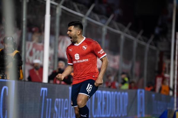 Silvio Romero, delantero argentino. Foto: @Independiente